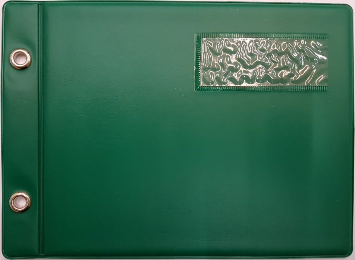 Marschbuchdeckel Normalfornat, mittelgrn - hier klicken
